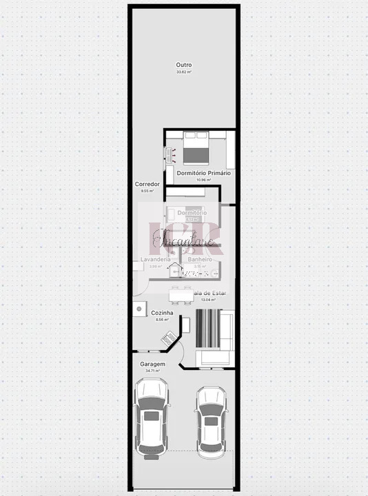 Casa, 2 quartos, 57 m² - Foto 7