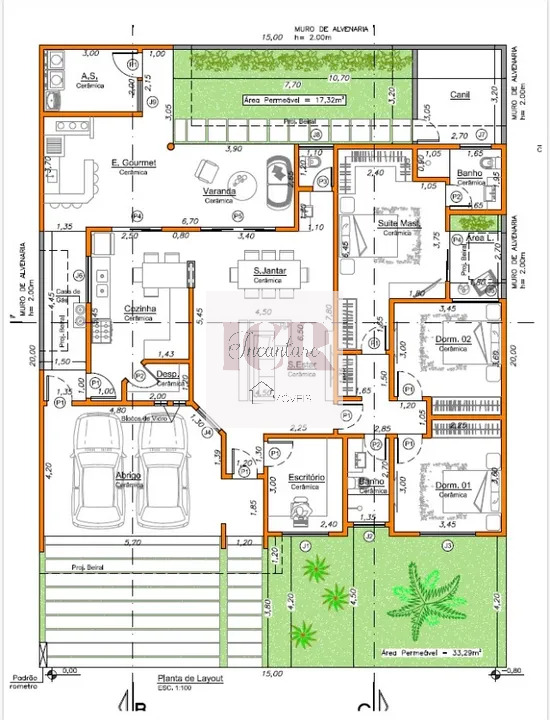 Casa de Condomínio, 3 quartos - Foto 20