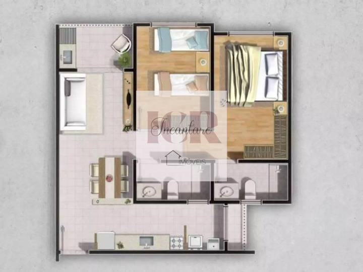 Apartamento, 2 quartos, 57 m² - Foto 11